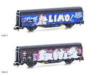 Hobbytrain H24667 - N - Schiebewandwagen Graffiti Edition, SBB, Ep. VI - Wagen 5